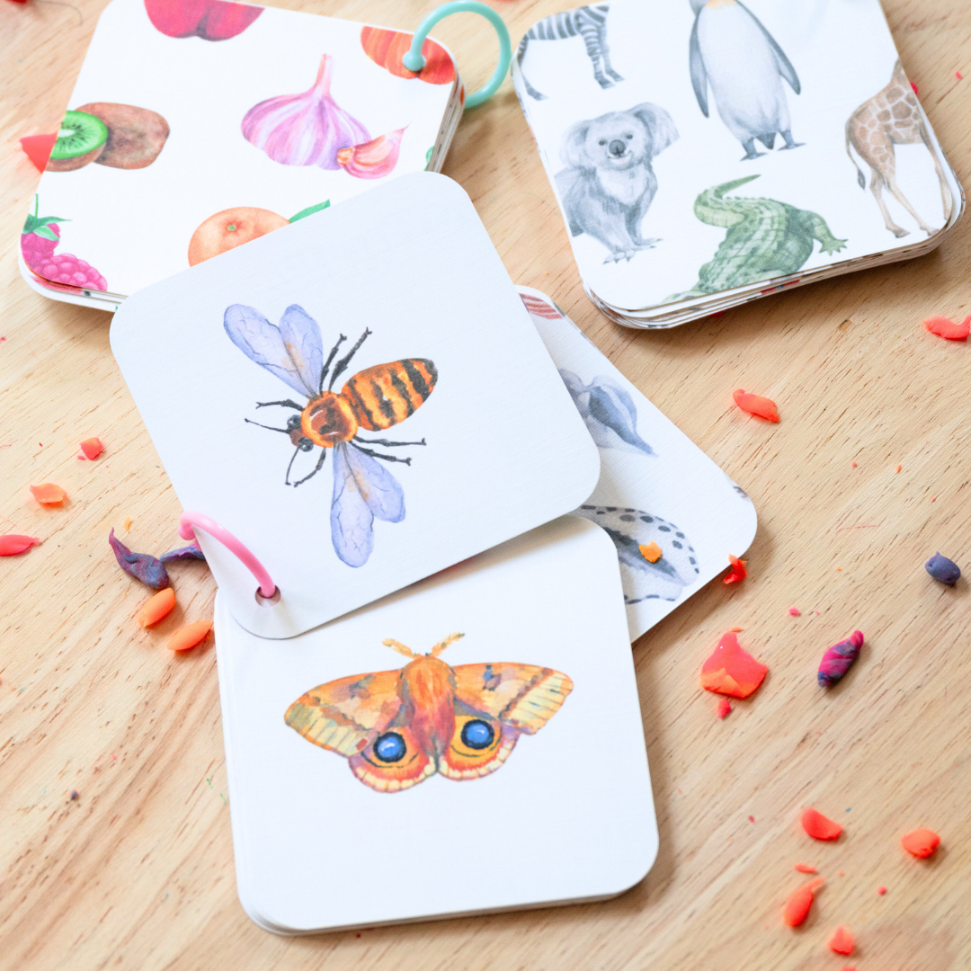 Džepno izdanje edukativnih kartica za decu – Voće i povrće