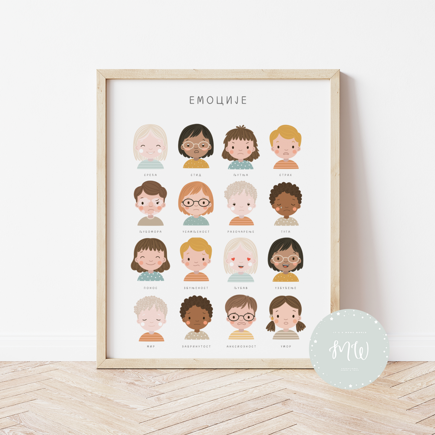 Digitalni poster PDF – Emocije