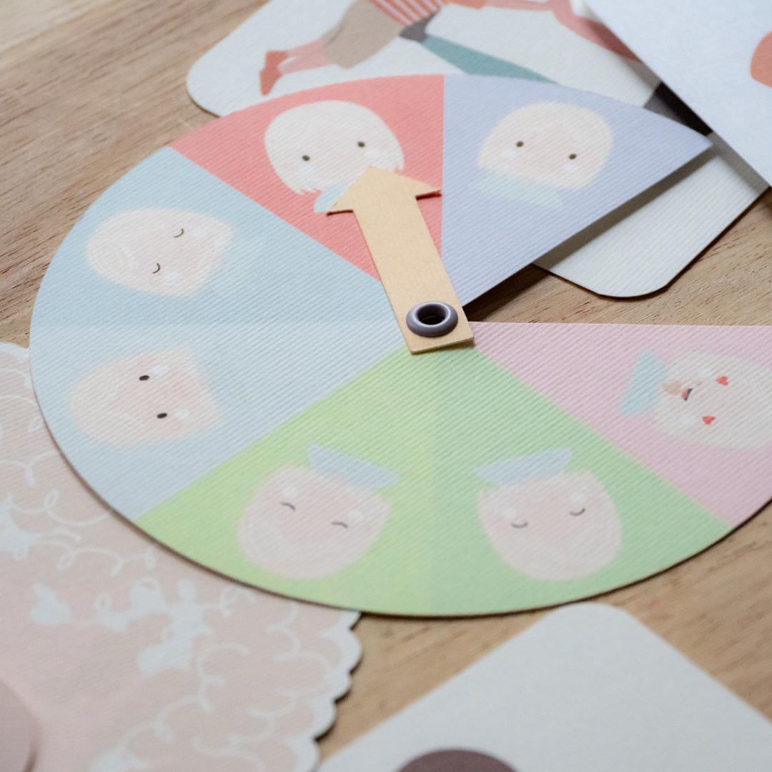 Digitalne kartice za decu PDF - Emocije, vežbice i točak osećanja