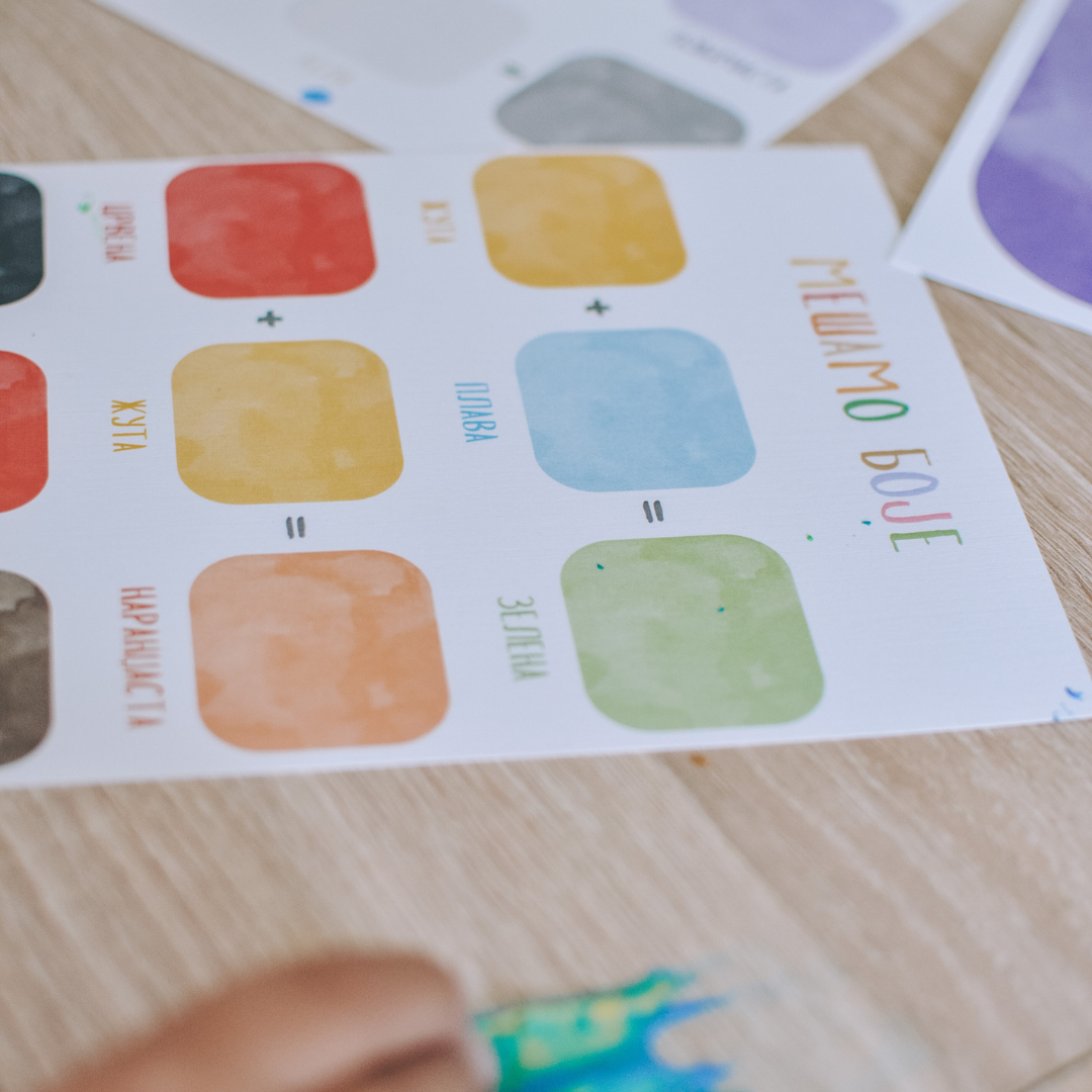 Set za učenje boja OUTLET