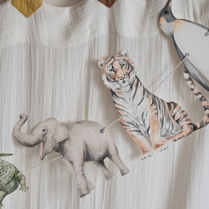 Girlanda za dečiju sobu - Divlje životinje