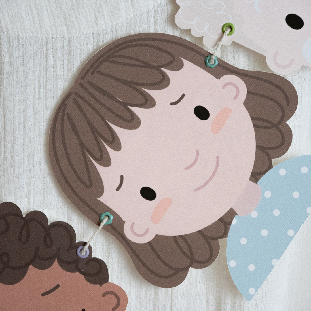 Girlanda za dečiju sobu - Emocije